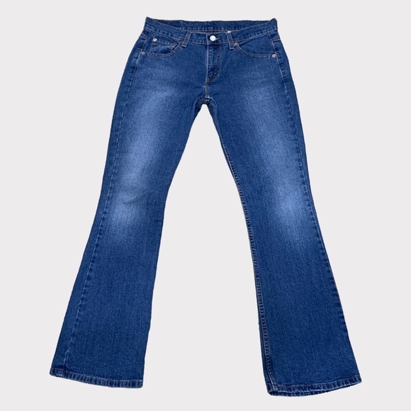 𝅺LEVI’S Jeans Bootcut Blue Womens Sz 6 - Picture 1 of 9